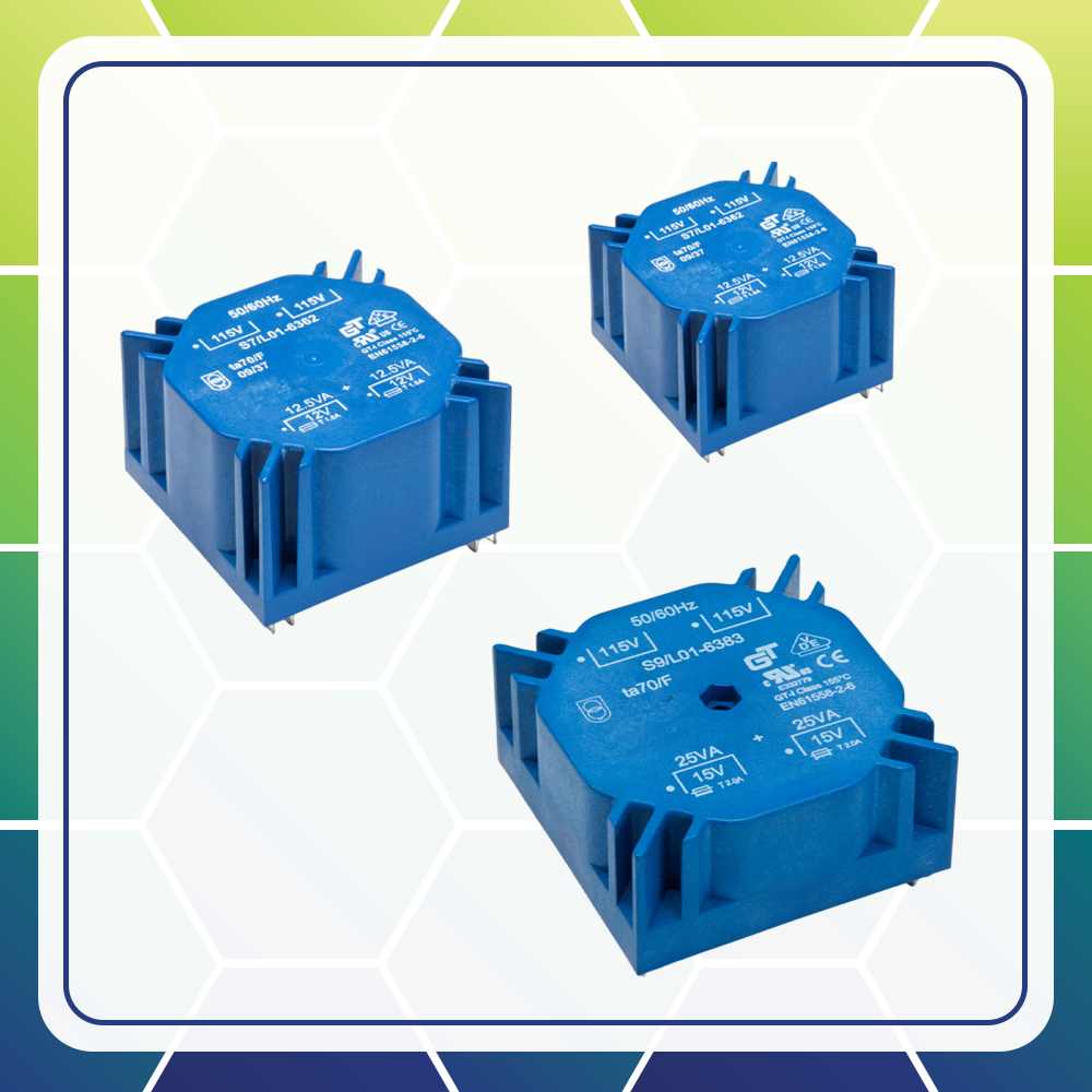 low profile pc mount toroidal transformer