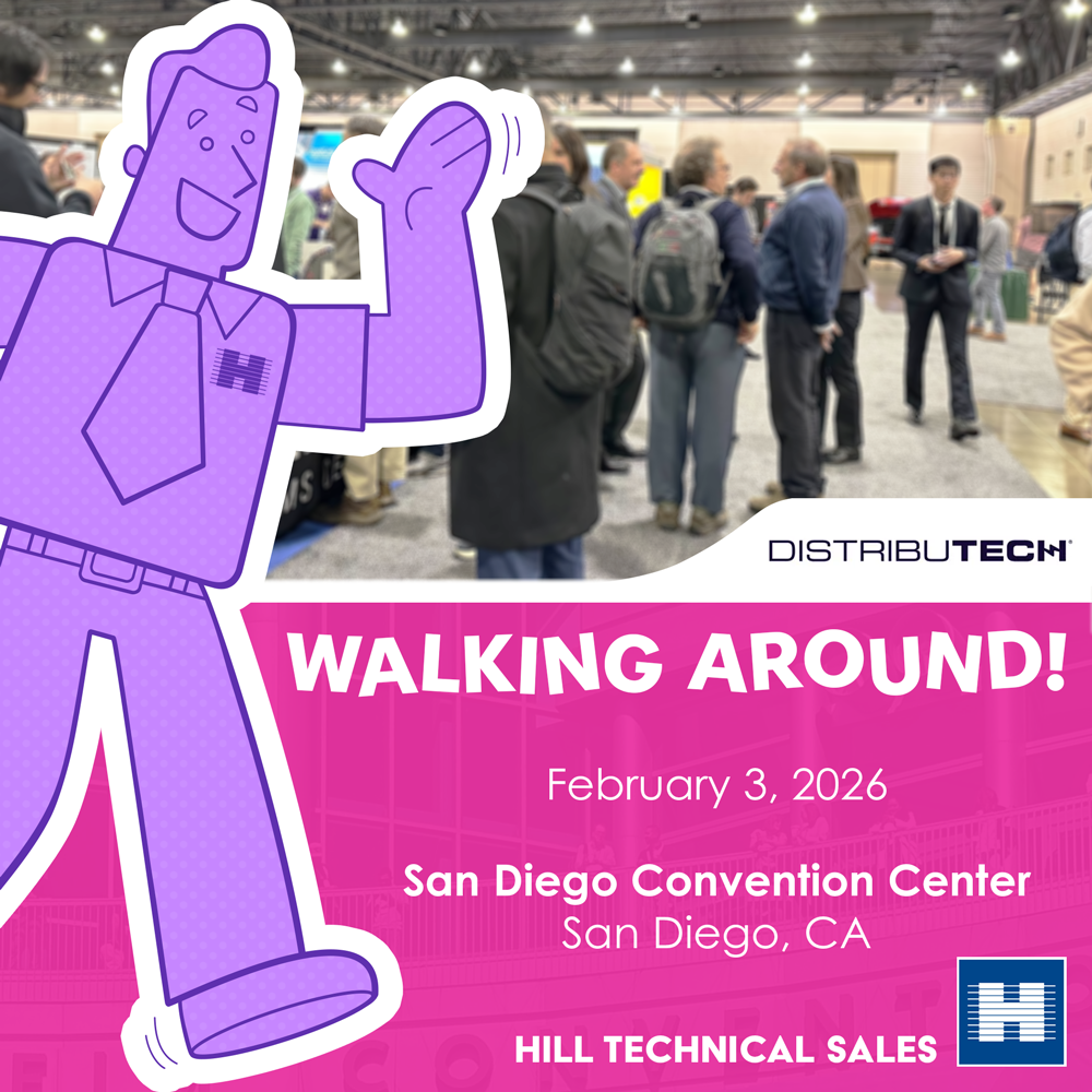 Hill Technical Sales will be attending DistribuTECH 2026